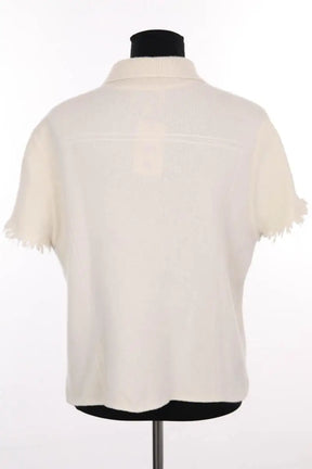 Veste Kujten Blanc en Cachemire
