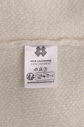 Veste Kujten Blanc en Cachemire
