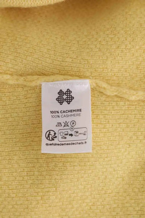 Veste Kujten Jaune en Cachemire