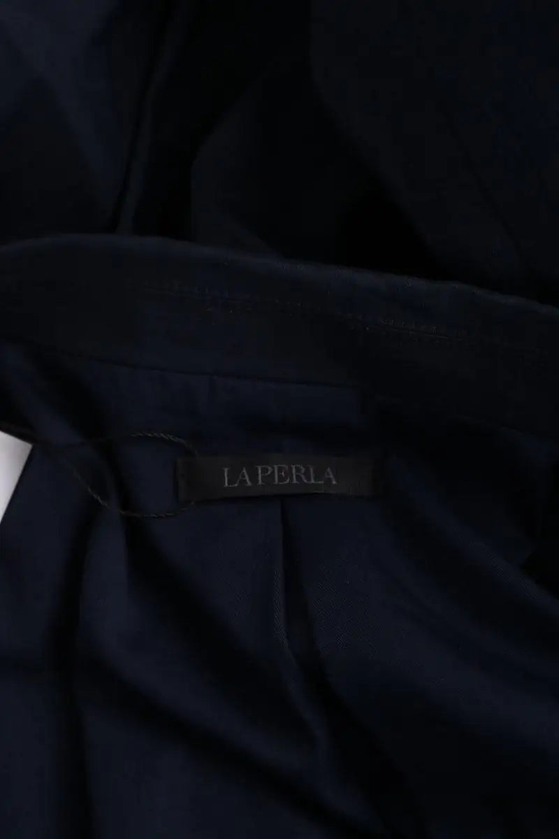Veste La Perla Marine en Lin