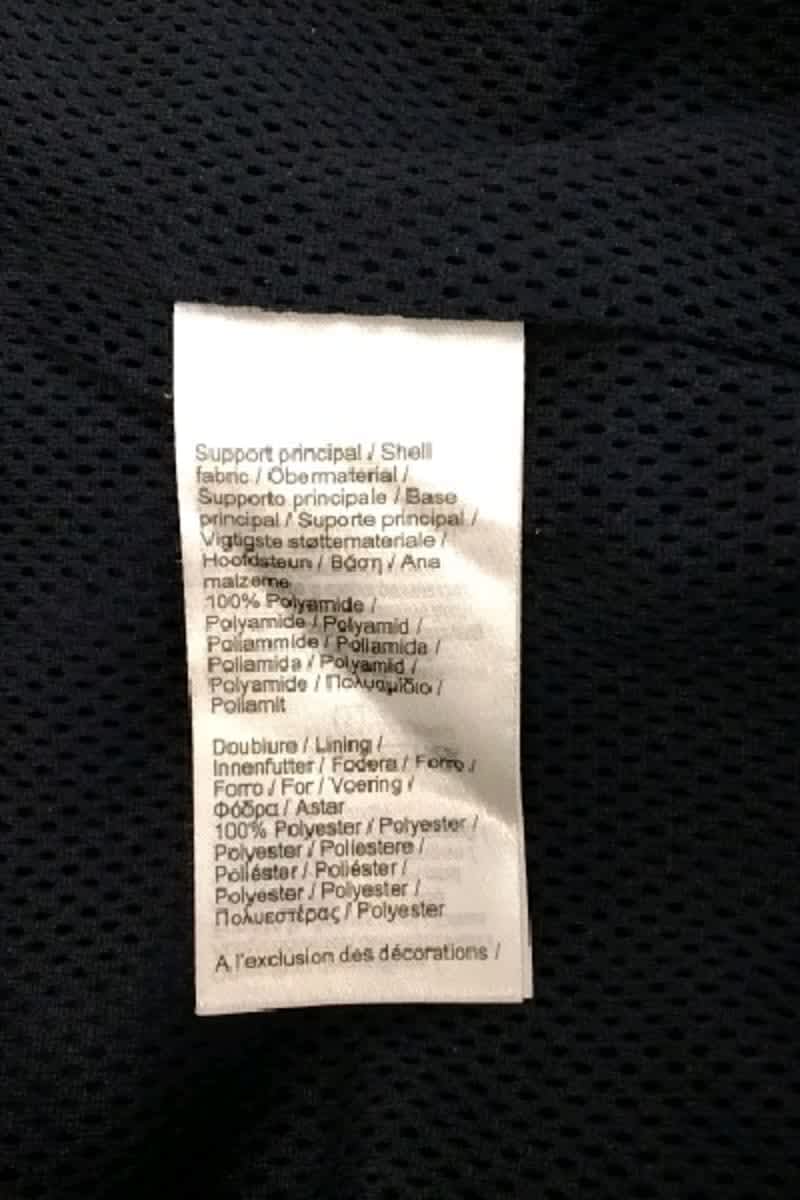 Veste Lacoste Marine en Polyamide