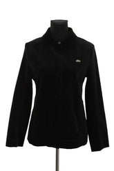 Veste Lacoste Noir en Velours, taille XL - Seconde Main