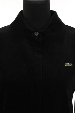Veste Lacoste Noir en Velours