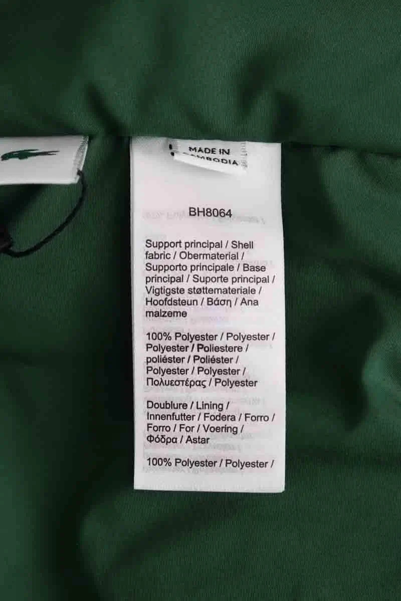 Veste Lacoste Vert en Synthétique
