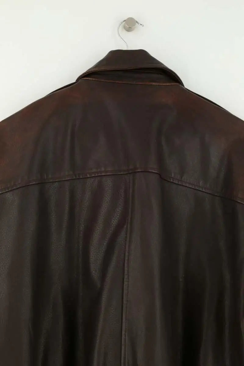 Veste Lamarque Trevanna Marron en Cuir