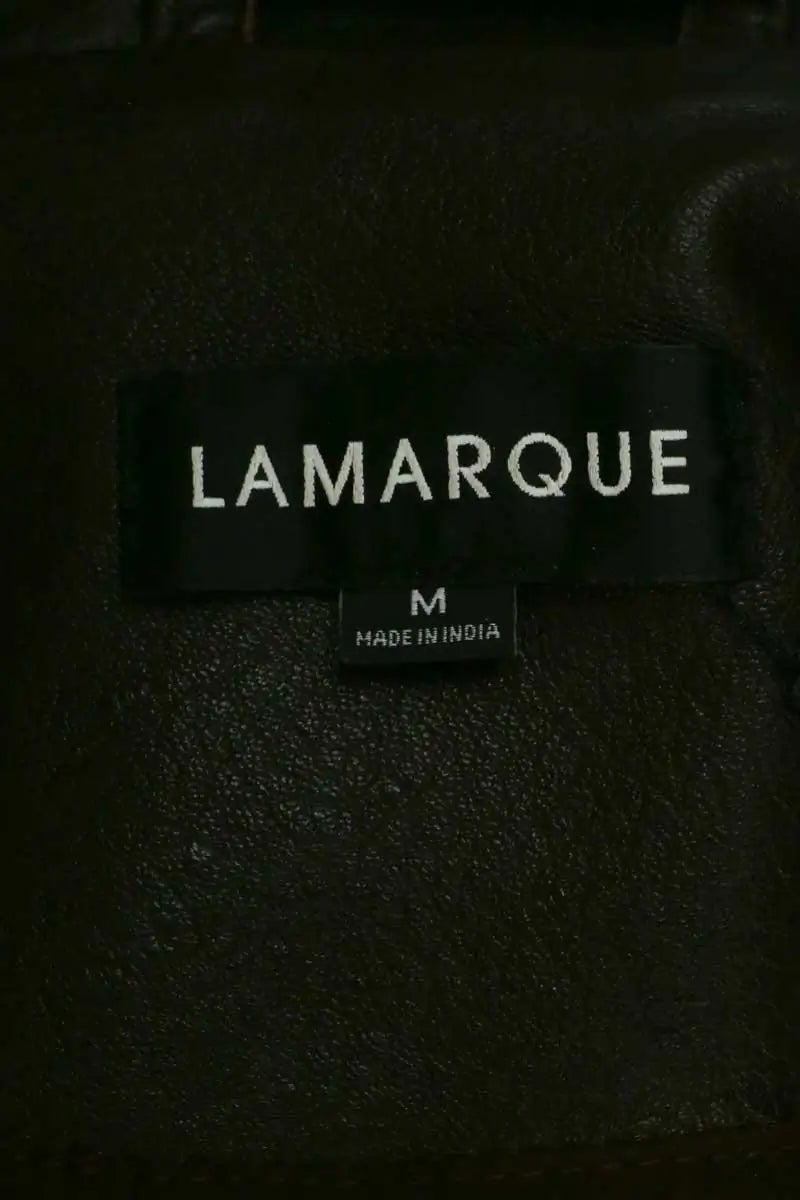 Veste Lamarque Trevanna Marron en Cuir