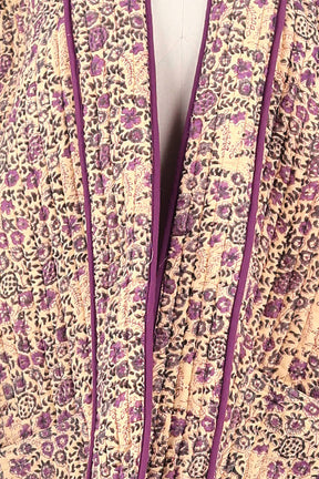 Veste Laurence Bras Violet en Coton