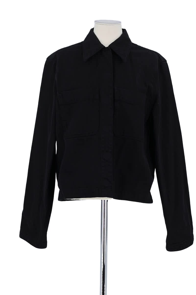 Veste Lemaire Noir en Coton, taille XS - Seconde Main