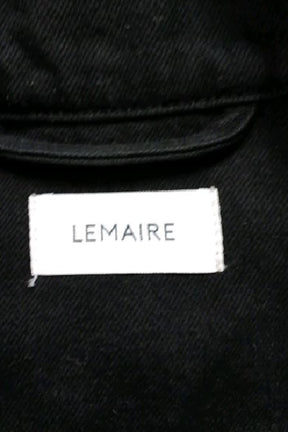Veste Lemaire Noir en Coton