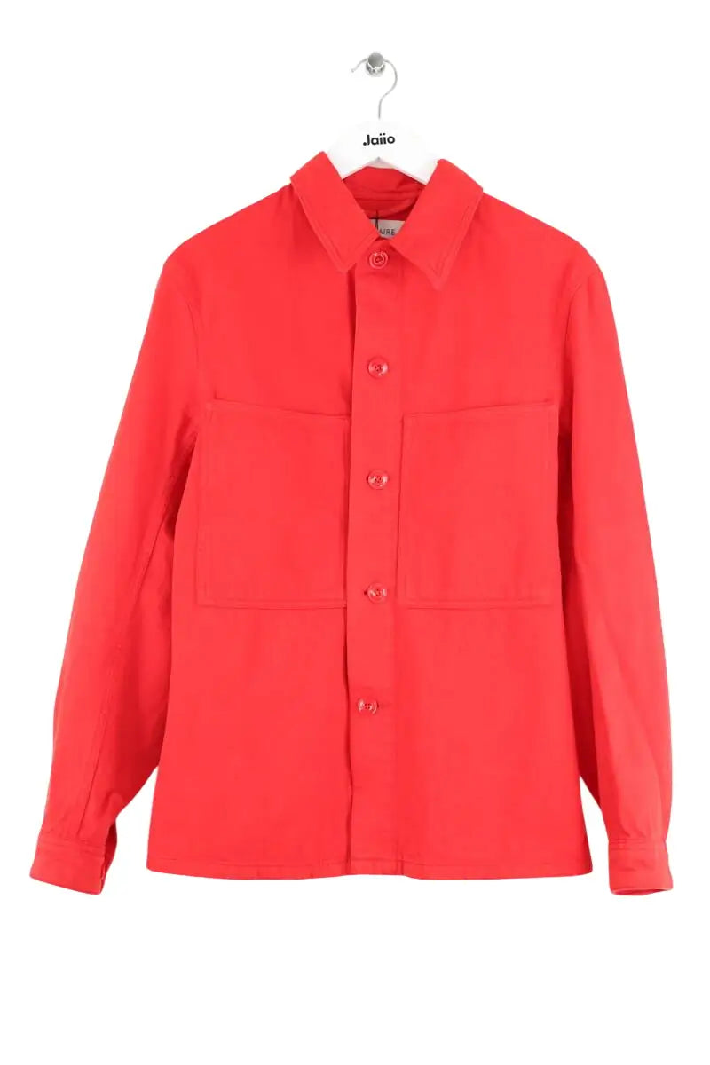 Veste Lemaire Rouge en Coton, taille S - Seconde Main