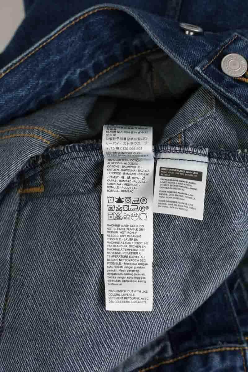 Veste Levi's 90's trucker jacket Bleu en Coton