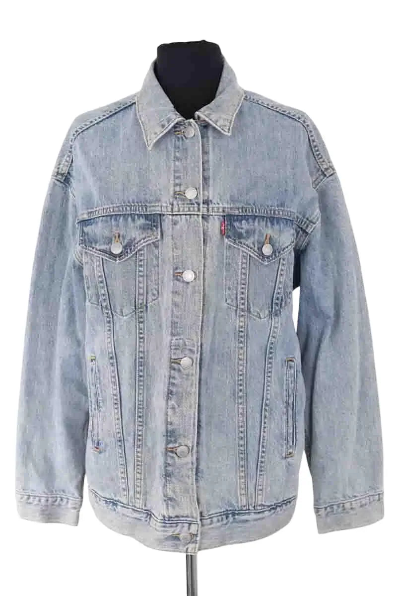 Veste Levi's Bleu en Coton, taille S - Seconde Main