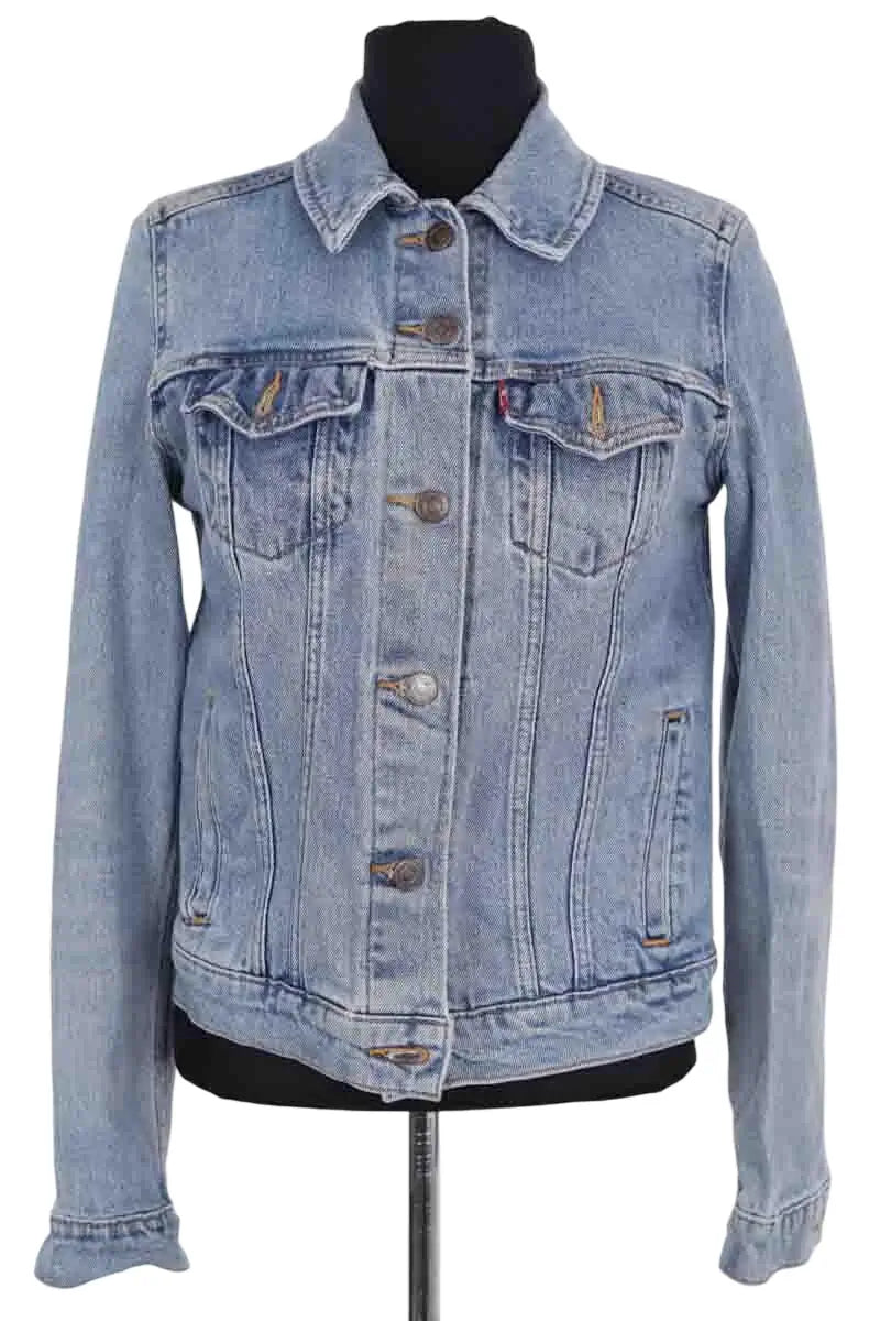 Veste Levi's Bleu en Coton, taille XS - Seconde Main