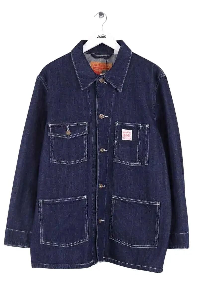 Veste Levi's Marine en Coton, taille S - Seconde Main