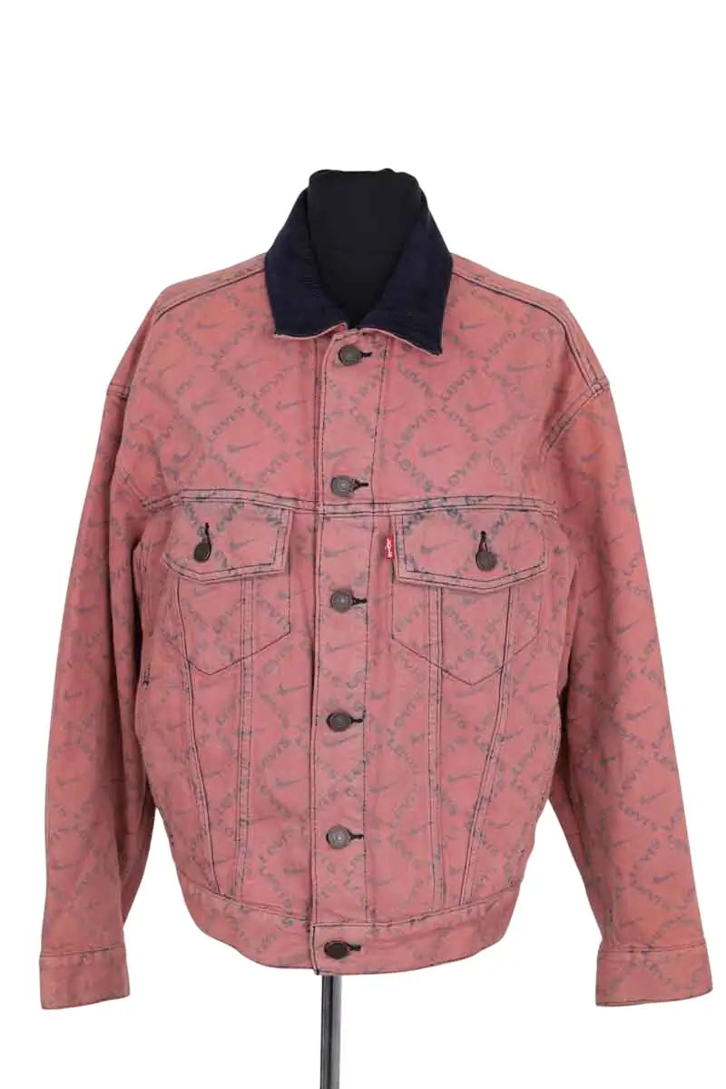 Veste Levi's Rose en Coton, taille XS - Seconde Main