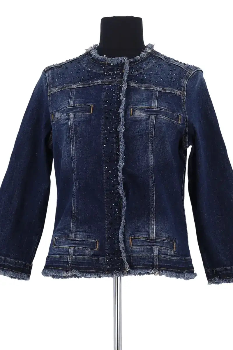Veste Liu Jo Bleu en Coton, taille XXL - Seconde Main