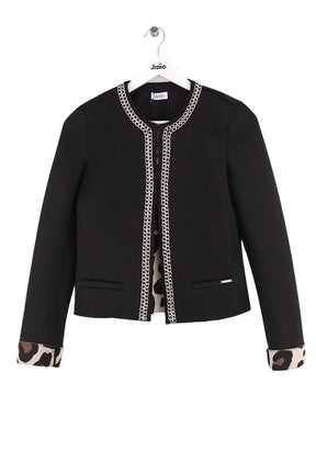 Veste Liu Jo Noir en Synthétique, taille M - Seconde Main