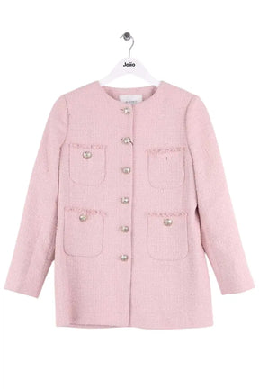 Veste LK Bennett Rosie Rose en Coton, taille M - Seconde Main