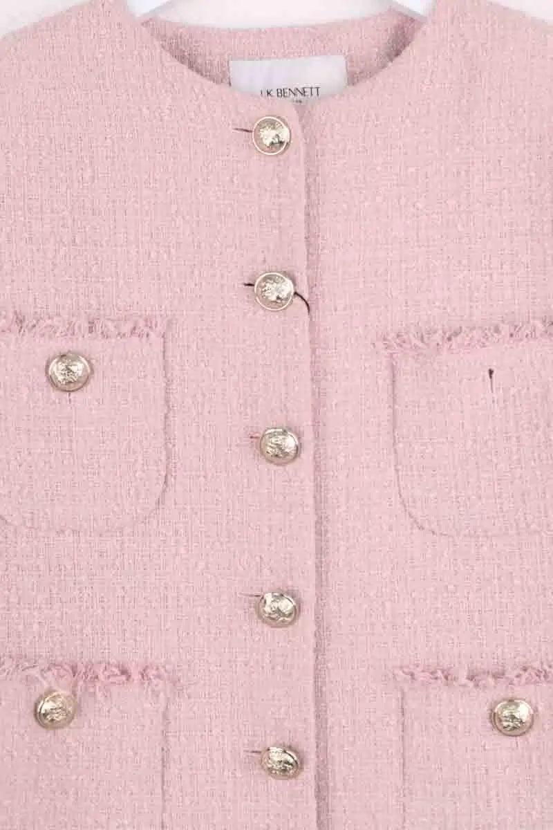 Veste LK Bennett Rosie Rose en Coton