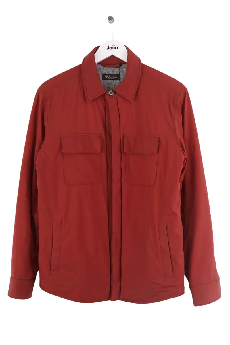 Veste Loro Piana Bordeaux en Synthétique, taille M - Seconde Main