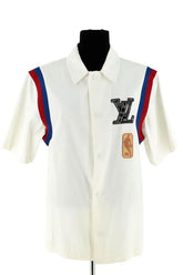 Veste Louis Vuitton Blanc en Coton, taille S - Seconde Main