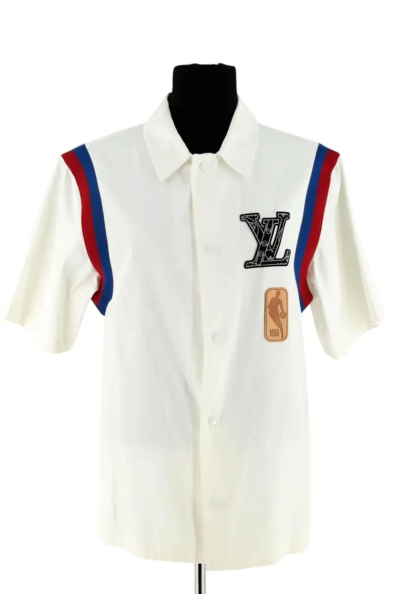 Veste Louis Vuitton Blanc en Coton, taille S - Seconde Main