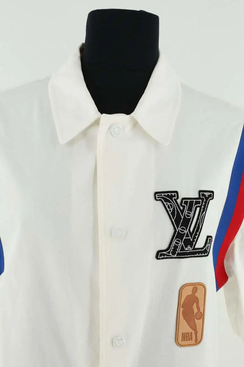 Veste Louis Vuitton Blanc en Coton