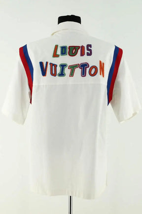 Veste Louis Vuitton Blanc en Coton
