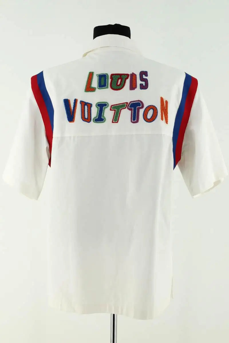 Veste Louis Vuitton Blanc en Coton