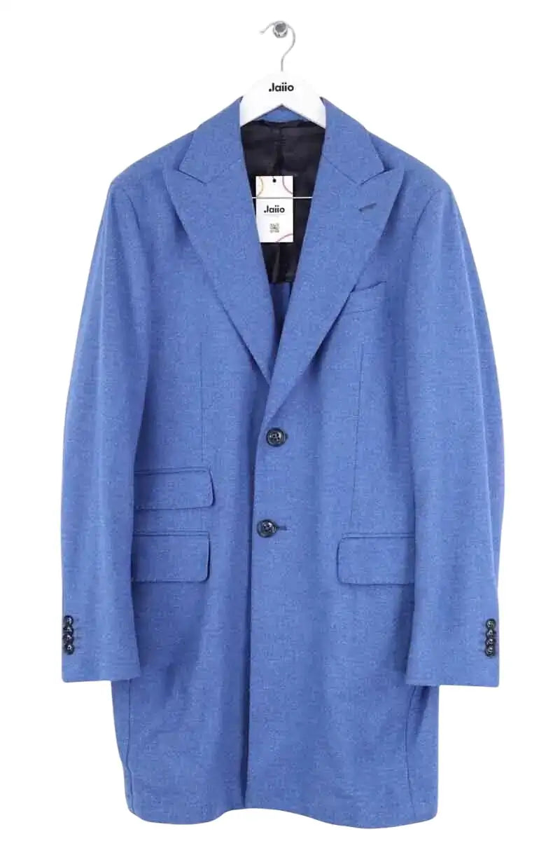 Veste Lubiam Bleu en Laine, taille XL - Seconde Main