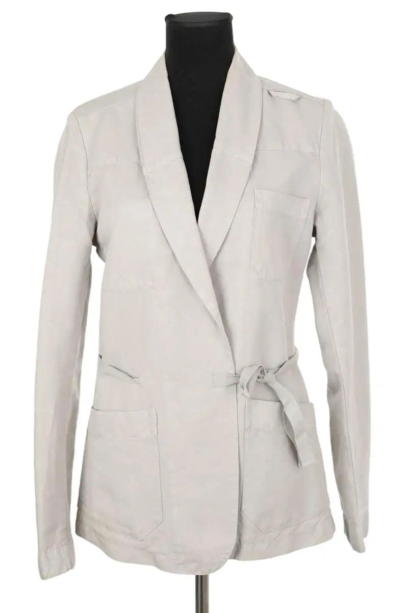 Veste Maison Martin Margiela Gris en Coton, taille L - Seconde Main