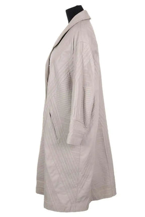 Veste Maison Ullens Gris en Cuir