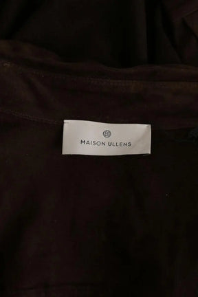 Veste Maison Ullens Marron en Cuir