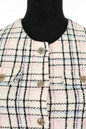 Veste Maje Blanc en Coton