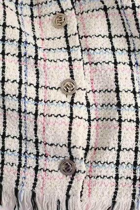 Veste Maje Blanc en Coton