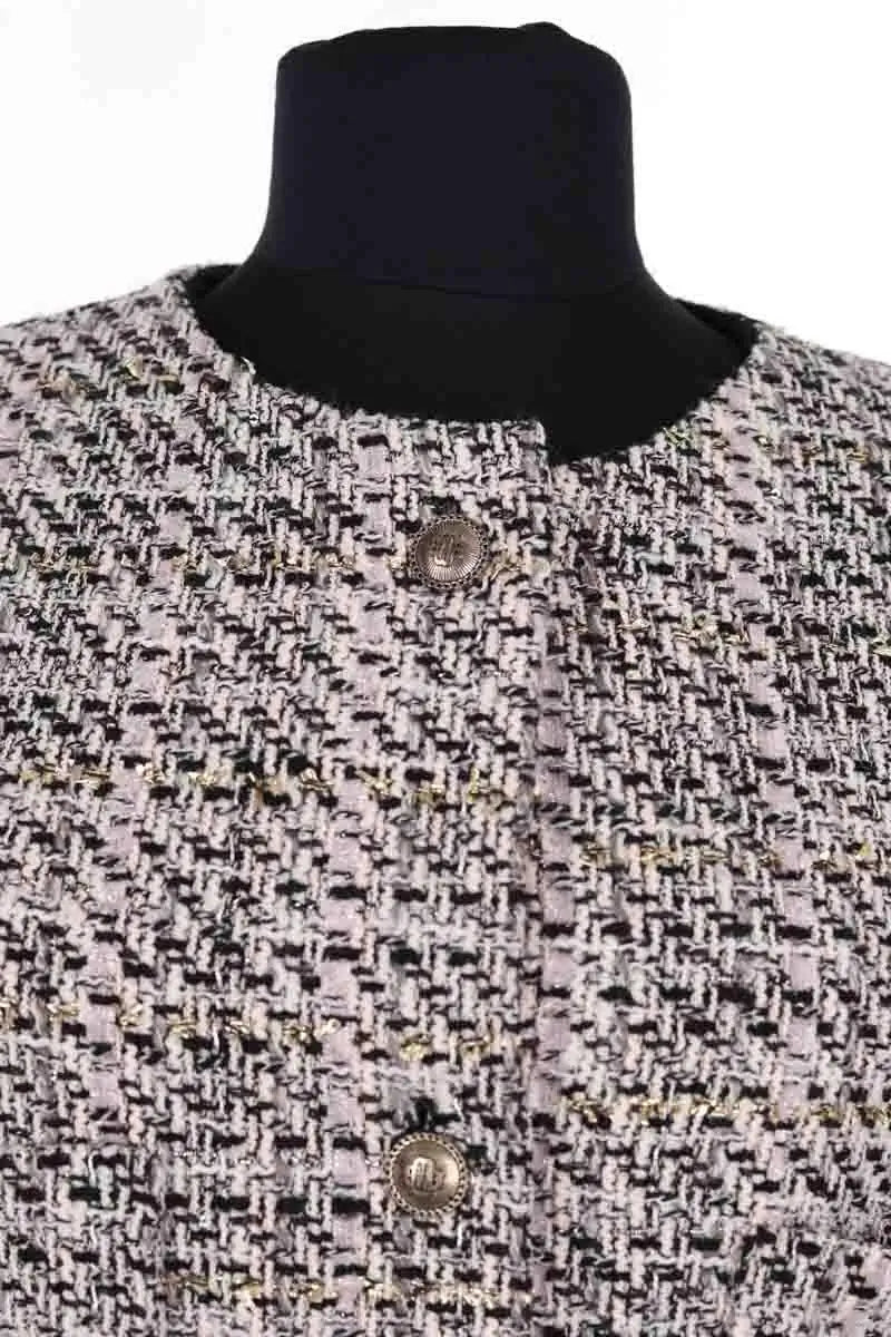 Veste Maje Blanc en Synthétique