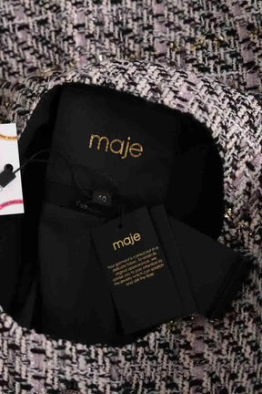 Veste Maje Blanc en Synthétique