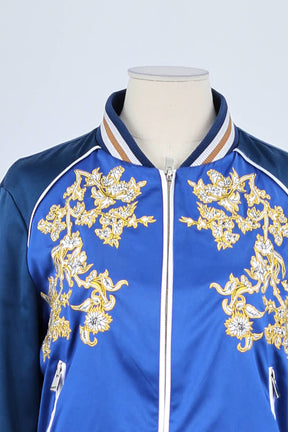 Veste Maje Bleu en Polyester