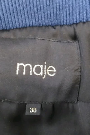 Veste Maje Bleu en Polyester