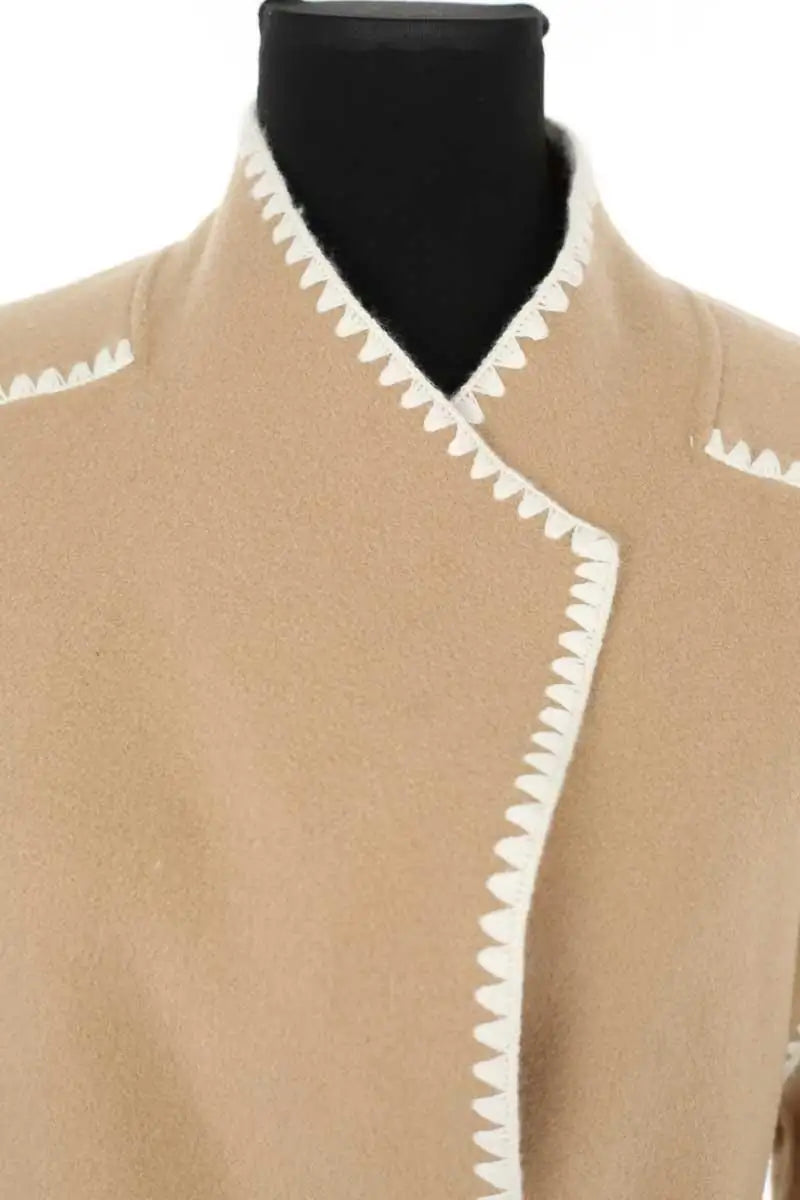 Veste Maje Camel en Laine
