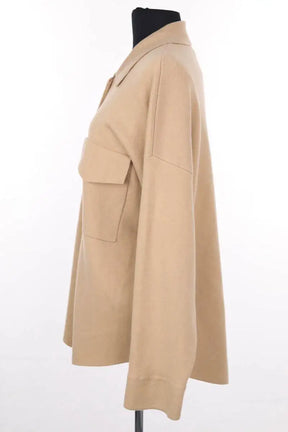 Veste Maje Camel en Synthétique