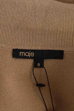 Veste Maje Camel en Synthétique