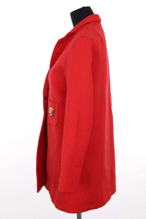 Veste Maje Fripe Rouge en Coton