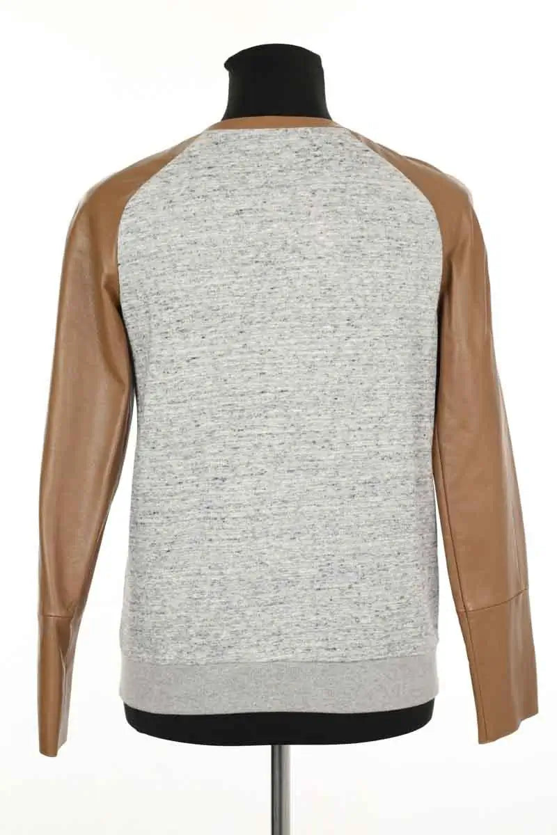 Veste Maje Jeffy Gris en Coton