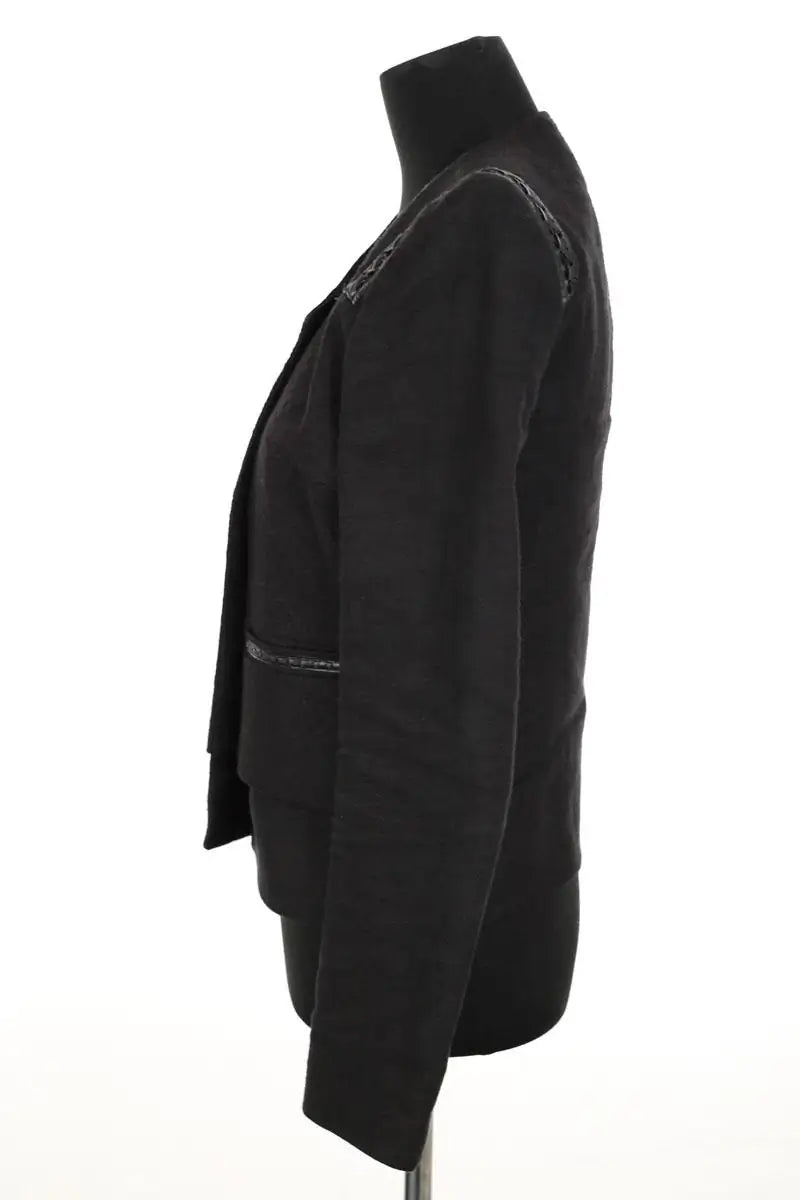 Veste Maje Noir en Coton
