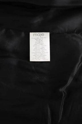 Veste Maje Noir en Coton