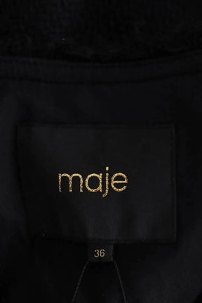 Veste Maje Noir en Coton
