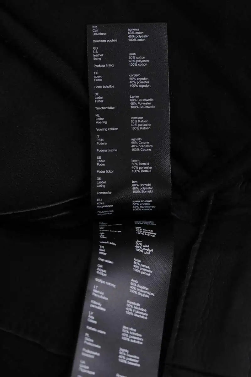Veste Maje Noir en Coton