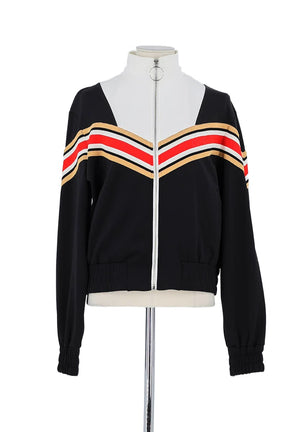 Veste Maje Noir en Polyester, taille S - Seconde Main