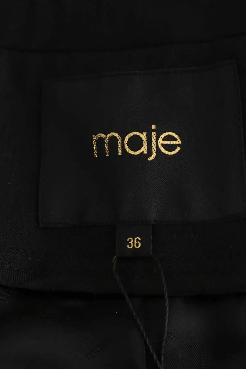 Veste Maje Noir en Polyester